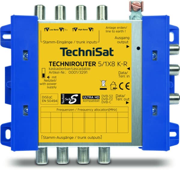 Technisat TechniRouter 5/1x8 K-R (Kaskade)