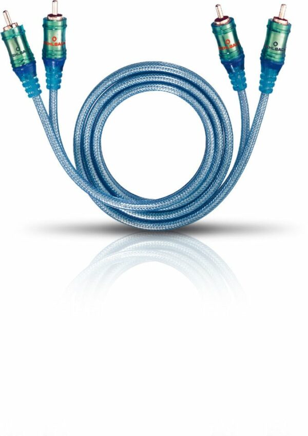 Oehlbach NF Audio-Cinch-Kabel Ice Blue 5