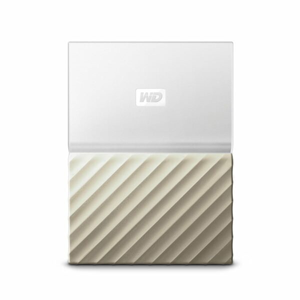 WD (Western Digital) My Passport Ultra 2TB weiß-gold Externe HDD-Festplatte