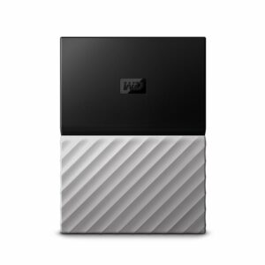 WD (Western Digital) My Passport Ultra 2TB schwarz-grau Externe HDD-Festplatte