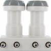 Schwaiger SPS8804531 hellgrau Quad LNB Monoblock