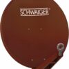 Schwaiger SPI075PR011 rot Satellitenantenne