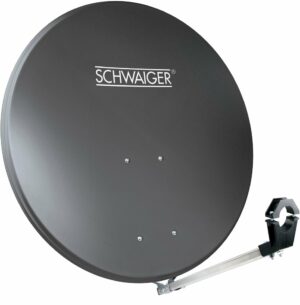 Schwaiger SPI2080 Aluminium - Anthrazit Offset Antenne