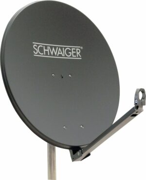 Schwaiger SPI710.1 Aluminium - Anthrazit Satellitenschüssel 80 cm