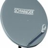 Schwaiger SPI800.1 Aluminium - Anthrazit Offset Antenne