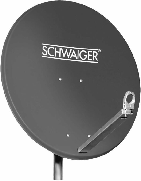 Schwaiger SPI621.1 Aluminium - anthrazit Offset Antenne