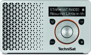 Technisat DIGITRADIO 1 silber/orange DAB Radio