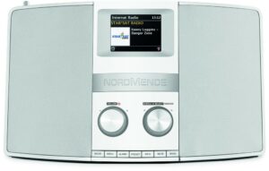 Nordmende Transita 400 weiß-silber DAB+ Internetradio