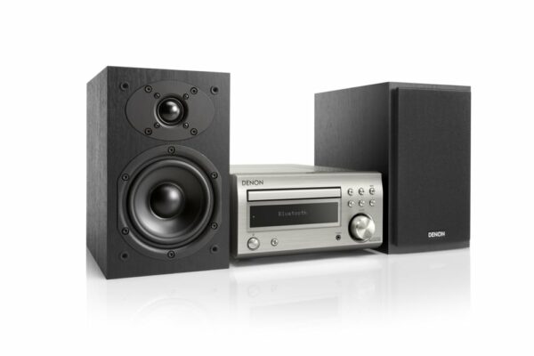 Denon D-M41DAB silber HiFi-System mit CD und Bluetooth