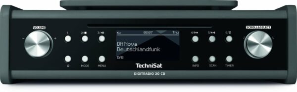 Technisat DIGITRADIO 20 CD anthrazit Küchenradio