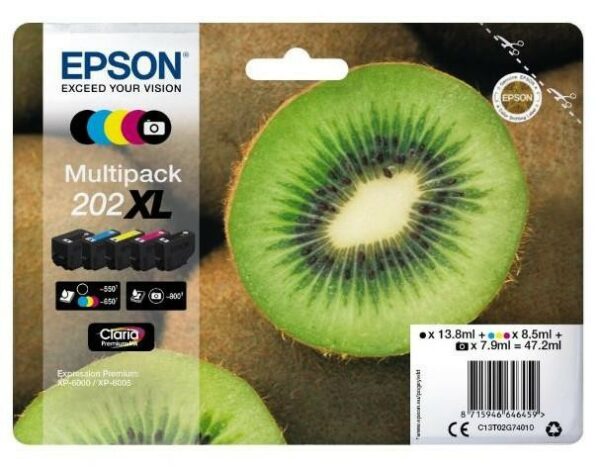 Epson C13T02G74010 Kiwi MultiPack XL Druckerpatrone