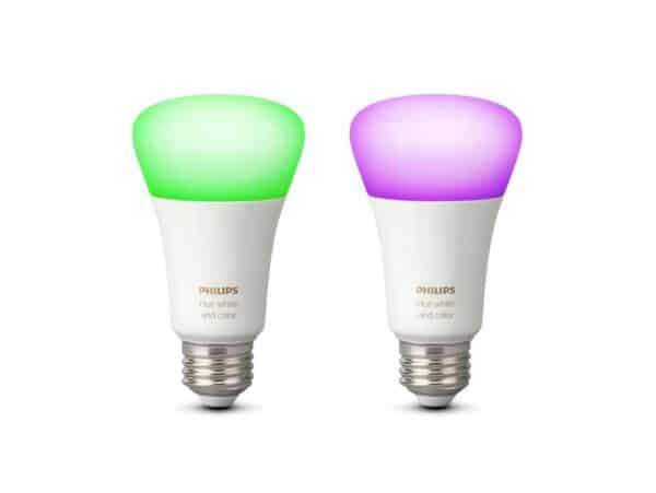Philips Hue White and Color Ambiance LED E27 Doppelpack RGBW 10W
