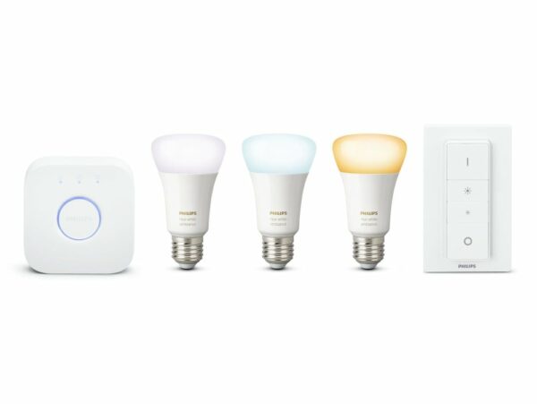 Philips Hue White Ambiance LED E27 3er Starter Set 9