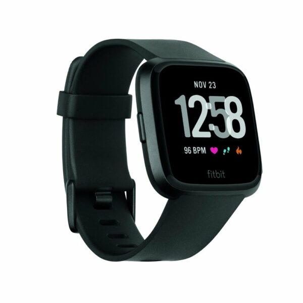 Fitbit Versa schwarz Smartwatch